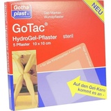Gothaplast Gotac Hydrogelpflaster L 10x10 cm steril