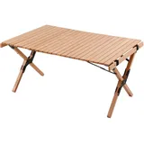 Human Comfort Campingtisch Groß Holz 90x60 Braun
