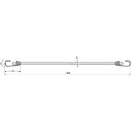 BASI 0004-0303 GSS Expanderseil mit Haken