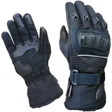 PROANTI Motorradhandschuhe speziell für Regenwetter und den Winter schwarz M