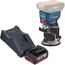 Bosch GKF 18V-8 Akku Kantenfräse 18 V 8,0 mm inkl. 1x Akku 4,0 Ah + Ladegerät