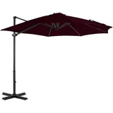 vidaXL Ampelschirm mit Aluminium-Mast 300 x 300 cm