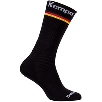 Kempa Unisex Team Ger Sport-Socken, Schwarz, 46-50 EU