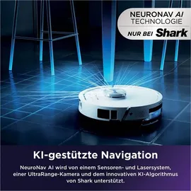 Shark PowerDetect UV Reveal 2-in-1 Weiß RV3010XEEUWH