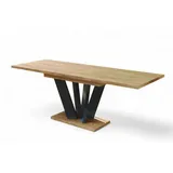 ENDO Möbel Alex 130 x 76 x 210 cm schwarz