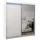 altdecor Schiebetürenschrank Parti 200 x 216 x 61 cm Weiß