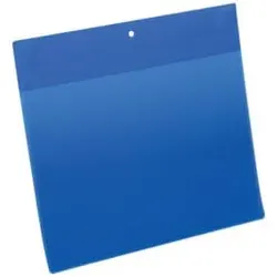 Sichttasche 10ST dunkelblau DURABLE 1748 07 A4quer