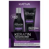 Kativa Keratin Post Alisado Express 250 ml + Deep Treatment 200 ml Geschenkset