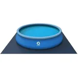 Avenli Jilong Pool Bodenplane 270x270 cm Bodenschutzplane Schutzplane Schutzfolie für runde und eckige Pools & Planschbecken, ideale Unterlage für Pools bis Ø 244cm