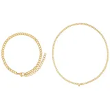 Steel_art Collier Ryan goldfarben / Edelstahl