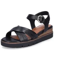 TAMARIS Keilsandaletten Damen Schwarz 37