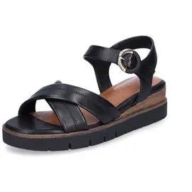 TAMARIS Keilsandaletten Damen Schwarz 37