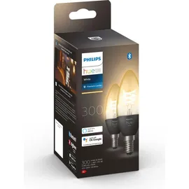 Philips Hue White E14 Kerze Doppelpack