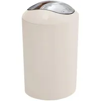 KLEINE WOLKE Kosmetikeimer Glossy, Creme, Kunststoff, 5 L, 30