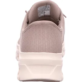 SKECHERS Glide-Step Pro Taupe Mesh / Silver Trim 41