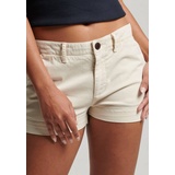 SuperDry Shorts Weiblich Beige