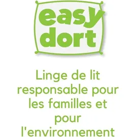 Easy dort Spannbettlaken, 90 x 140 cm, für Kinderbett, mitwachsend, Juniorbett, 90 x 140 cm, dehnbar, Bambus, hypoallergen, Weiß, gesunder Schlaf, Marke Easy dor, Qual...