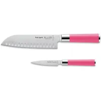 F.Dick Messer-Set Pink Spirit 2-tlg. (81797000-79)