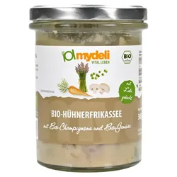 MyDeli Hühnerfrikassee mit Champignons & Gemüse bio