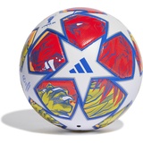 Adidas UCL League 23/24 Knock-out Ball White / Glow Blue / Flash Orange 5