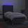 vidaXL Boxspringbett 100 x 200 cm Dunkelgrau
