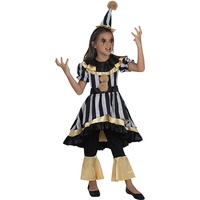 Funidelia | Horror-Clown Kostüm Deluxe für Mädchen Clowns, Killer Clown, Halloween, Horror - Kostüm für Kinder & Verkleidung für Partys, Karneval & Halloween - Größe 10-12 Jahre - Granatfarben