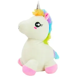 KÖGLER Labertier Einhorn Snowflake, weiß mit Sprachfunktion 20 cm