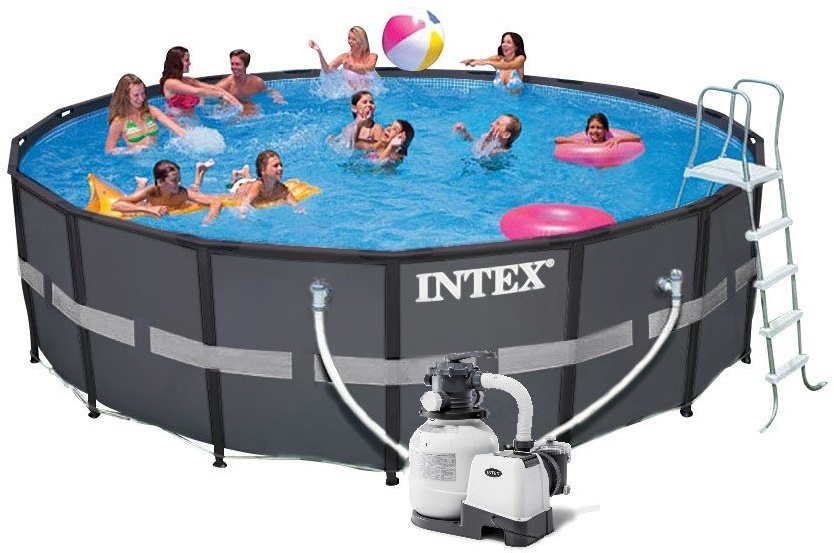 Ounce verhaal spontaan Intex Ultra XTR Frame Pool rund ab 439,00 € | billiger.de
