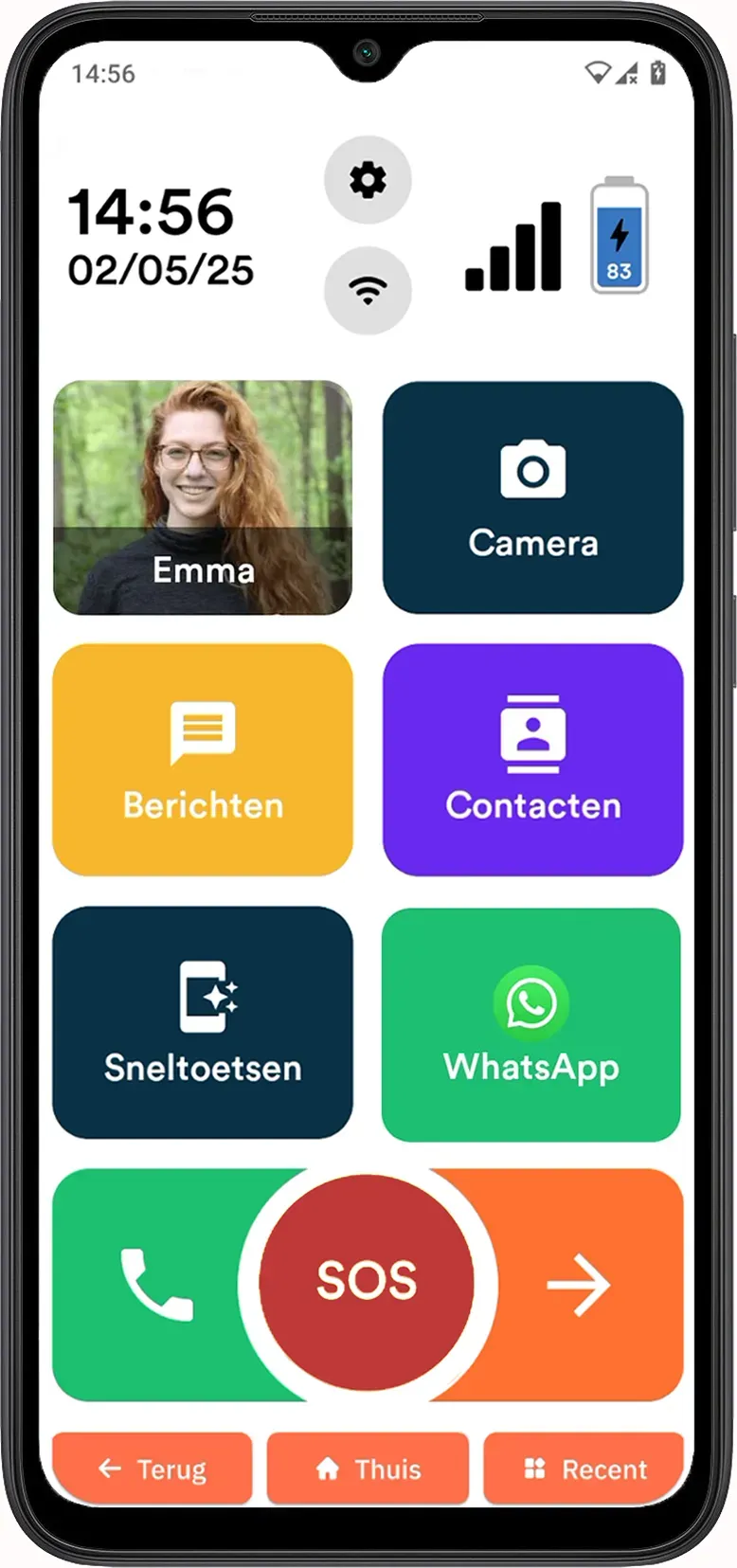 Senifone S1 - Smartphone für Senioren