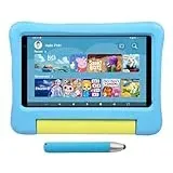 KYASTER Kinder Tablet, 7 Zoll 5G WiFi6 Android 12 Tablet für Kinder, Full HD 1920x1200 IPS Bildschirm, 2GB +32GB, elterliche Kontrollen Spiel Bildung Apps, Kindersicheres Gehäuse mit Stift