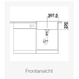 Blanco Pleon 6 Silgranit PuraDur schwarz