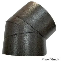 Wolf ISO-Rohrsystem Bogen 45 Grad DN 160
