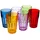 Guzzini - Happy Hour, Set aus 6 Hohe Trinkgläser - Ø8 x h12 cm - Kapazität: 420 cc - 07230652, Sortiert
