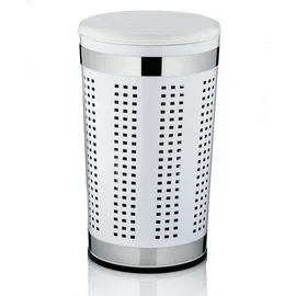 Kela Wäschekorb Sevilla Metall Weiß