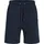 Jack & Jones PlusSize Sweatshorts "JPSTGORDON BRADLEY SWEAT SHORTS MI PLS", Herren, Gr. 46 (6XL), N-Gr, schwarz (navy blazer), angeraute Sweatware, Obermaterial: 65% Polyester, 35% Baumwolle, JACK & JONES PLUSSIZE, unifarben, regular fit ca.