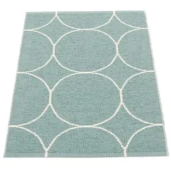 pappelina Boo Outdoor-Teppich - haze / vanilla 70 x 100cm