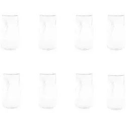 Glas Set Stripe Riffel Longdrink-Glas