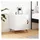 vidaXL Nachtschrank Hochglanz-Weiß 40 x 40 x 50 cm Weiß