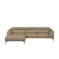 Ravensberger Werkstätten Ecksofa  Atlanta ¦ braun ¦ Maße (cm): B: 283 H: 92 T: 173.0