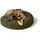 Hunter Hundekissen Kumara Ø 50 cm khaki