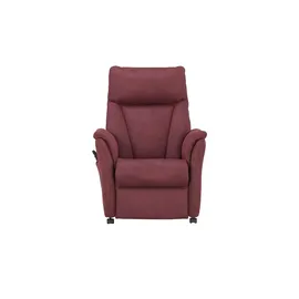 Hukla Relaxsessel Pascal Mikrofaser 77 x 102 x 90 cm Rot elektrisch