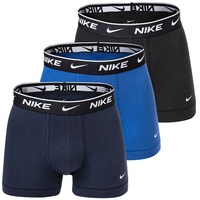 Nike Everyday Cotton Stretch Pants navy/blue/schwarz S 3er Pack