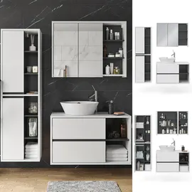 Vicco Viola 3-tlg. weiß matt/anthrazit matt