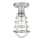 Quoizel Mixon 1 E27 14 x 27,1 cm gebürstetes Nickel