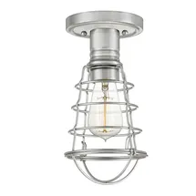 Quoizel Mixon 1 E27 14 x 27,1 cm gebürstetes Nickel