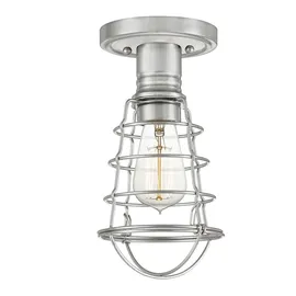Quoizel Mixon 1 E27 14 x 27,1 cm gebürstetes Nickel