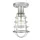Quoizel Mixon 1 E27 14 x 27,1 cm gebürstetes Nickel