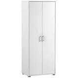 Schildmeyer MÖBELPARTNER Aktenschrank Niels, 701881 weiß 3 Fachböden 65,1 x 41,0 x 163,6 cm