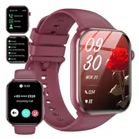 Smartwatch Damen mit Bluetooth Anrufe & LED-Leuchte SpO2 & Schlafüberwachung