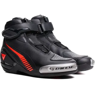 Dainese Superya Motorrad Schuhe, schwarz-rot, Größe 41 für Männer